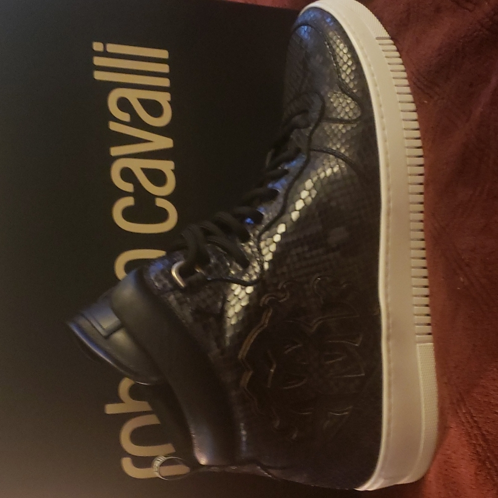 Roberto Cavalli high tops boots